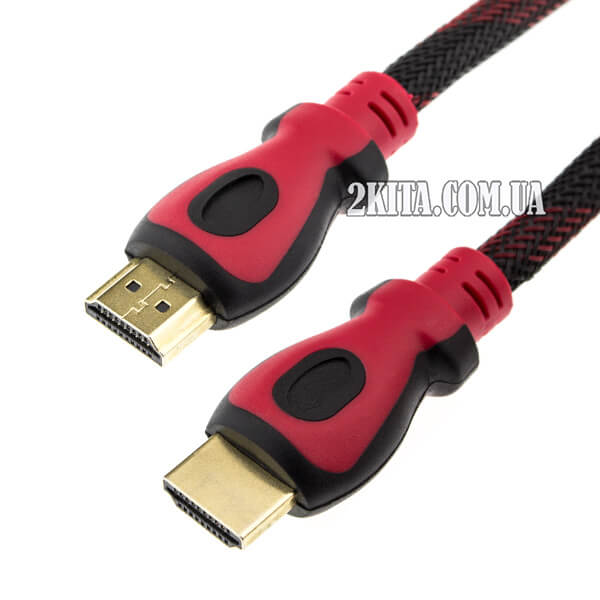 Кабель HDMI-HDMI в оплетке v1.4