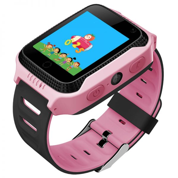 Детские-смарт-часы-с-GPS-трекером-и-фонариком-G900A-розовый