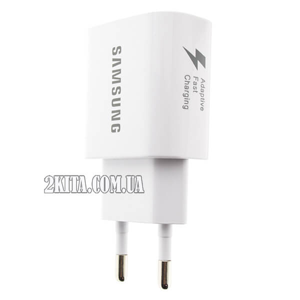 Сетевое зарядное устройство Samsung Fast Charge EP-TA600 (1USBx2A) White