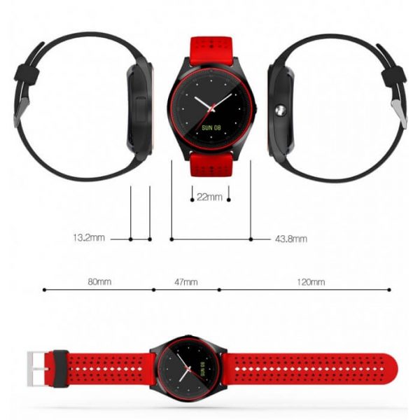 Смарт-часы Smart Watch V9 Red 5197