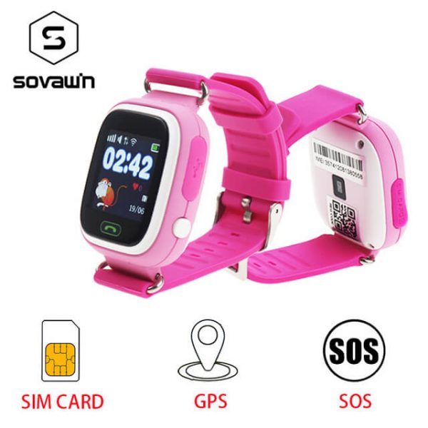Детские GPS часы Smart Baby Watch Q90S Pink 5782
