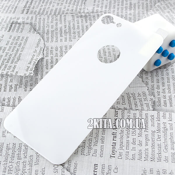 Заднее защитное стекло Back Side для Apple iPhone 8 White