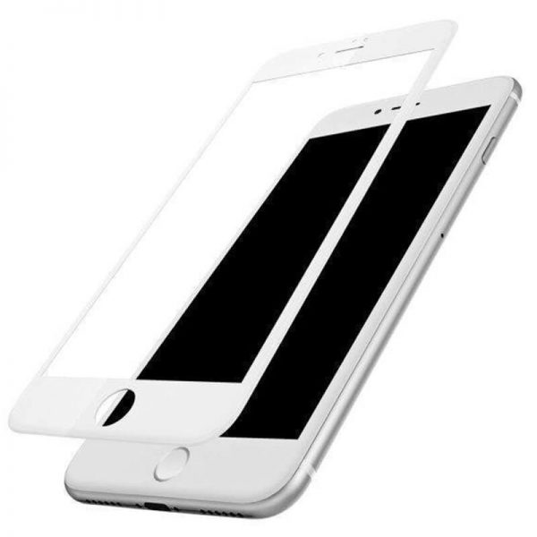 Защитное стекло Full Cover 6D для Apple iPhone_White