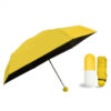 Мини зонт капсула - компактный зонтик в футляре  40630