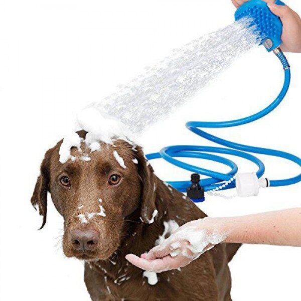 Перчатка для мойки животных Pet Bathing Tool щетка душ для собак