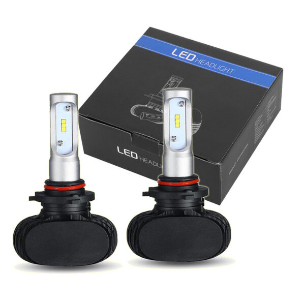 Комплект светодиодных ламп S1 цоколь HB4  (9006) 6500K 4000Lm