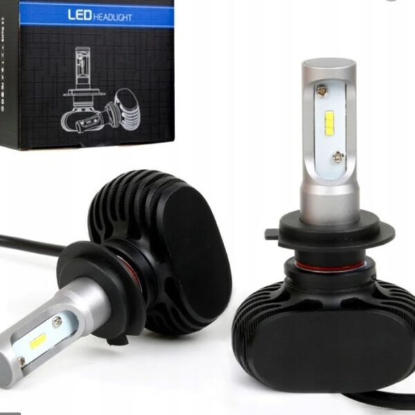 Комплект светодиодных ламп S1 цоколь H8, H9, H11 6500K 4000Lm