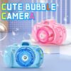 Детский фотоаппарат для мыльных пузырей BUBBLE CAMERA
