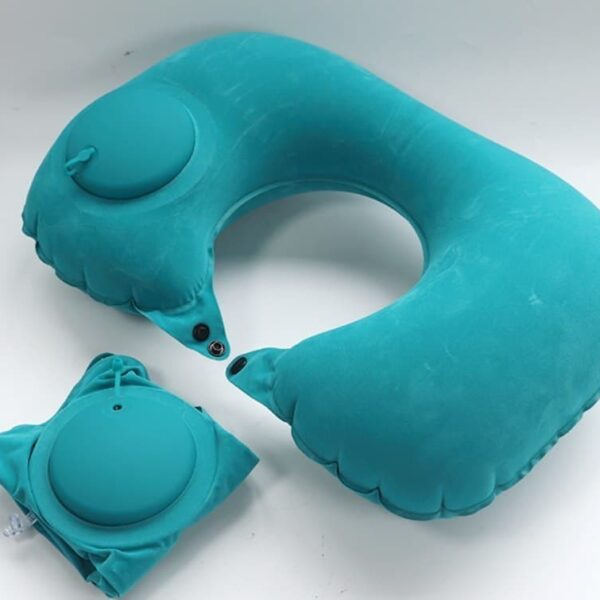 Подушка надувная U-образная, подголовник для поездок и путешествий для поддержки шеи и головы